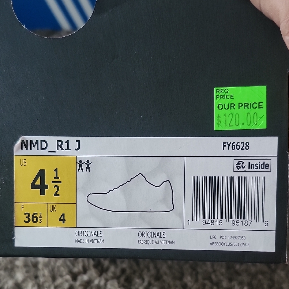 Adidas NMD_R1 J Shoes - Black